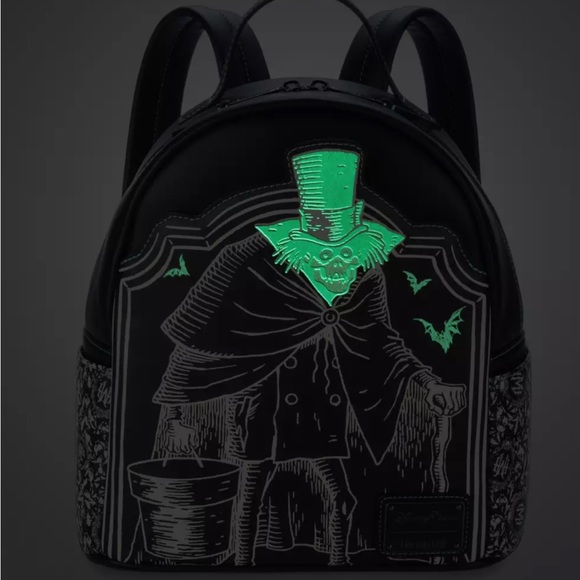 Disney-  The Haunted Mansion Loungefly Mini Backpack - Picture 2 of 5